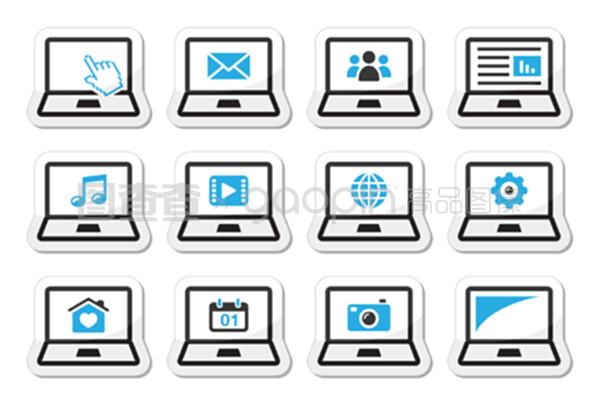筆記本電腦矢量圖標設(shè)置指南